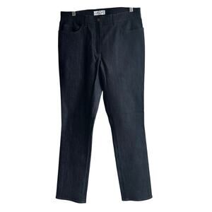 Wingate Straight Leg Mid Rise Dark Wash Jean 30